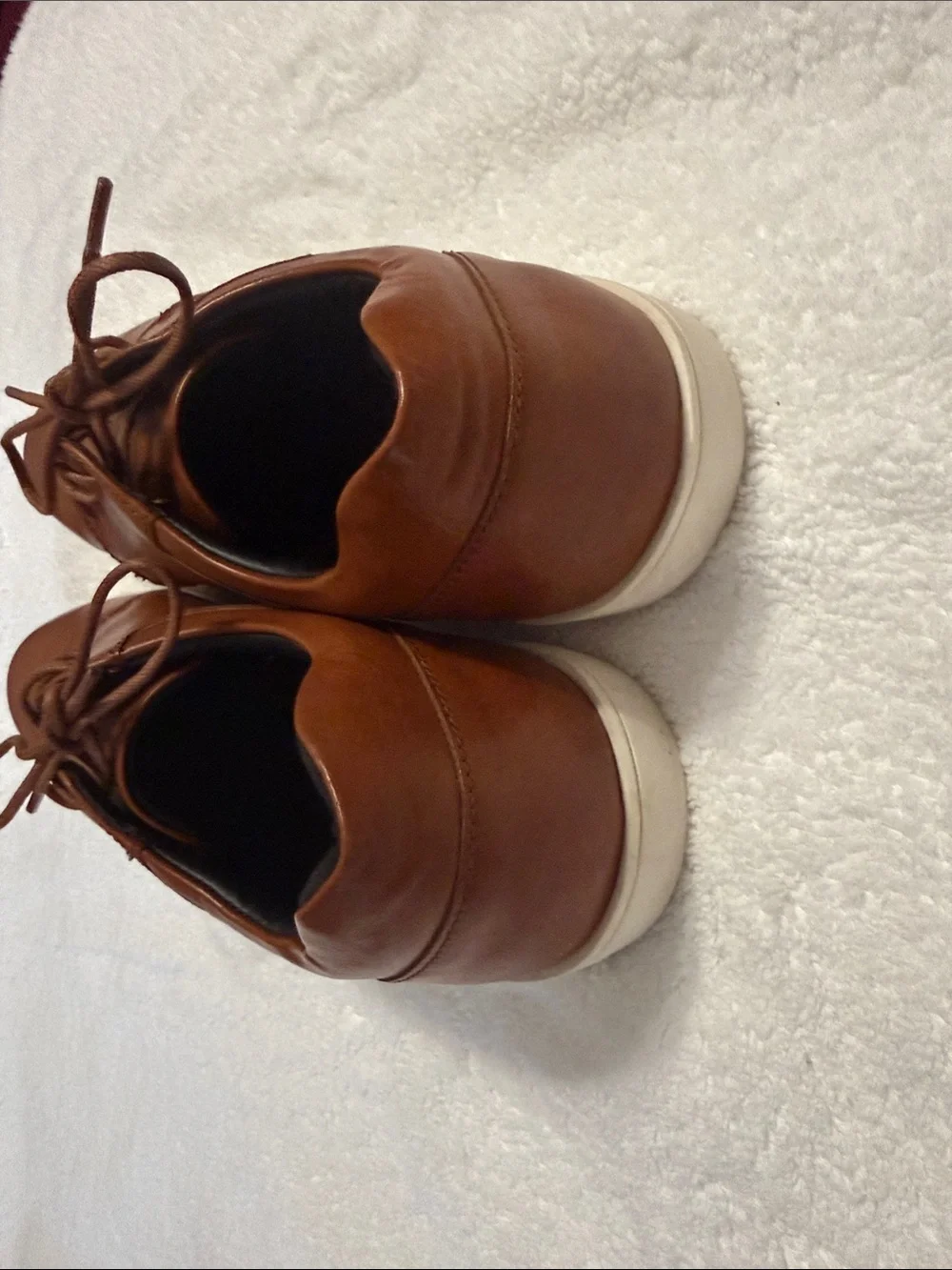 Alfani Men’s Brown Leather Chukka Boots